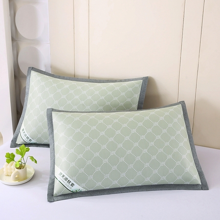 91家纺网 家纺一手货源 找家纺 （总）2025新款PE小玫瑰提花夏凉冰丝枕套凉枕套冰丝枕套藤枕套冰藤枕套冰丝枕套竹枕套凉席枕套豆豆枕 