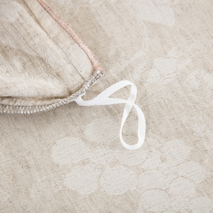 91家纺网 家纺一手货源 找家纺 鲁爱家纺供货 2025新款棉麻流苏款四件套 枫丹白露