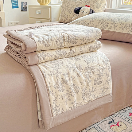 91家纺网 家纺一手货源 找家纺 （总）妖妖家纺 2025新款糯糯棉宽边夏被夏凉被空调被