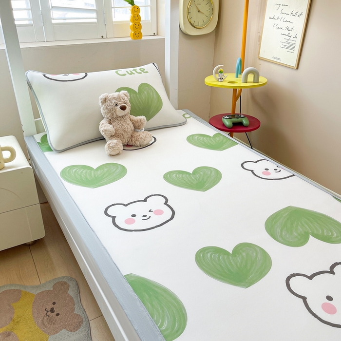 91家纺网 家纺一手货源 找家纺 （总）爱思凯2025新款【学生】碳光冰皮席凉席