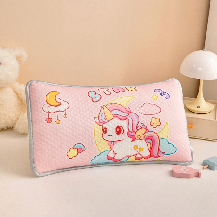 91家纺网 家纺一手货源 找家纺 （总）富馨莱 2025新款儿童冰丝豆豆枕套