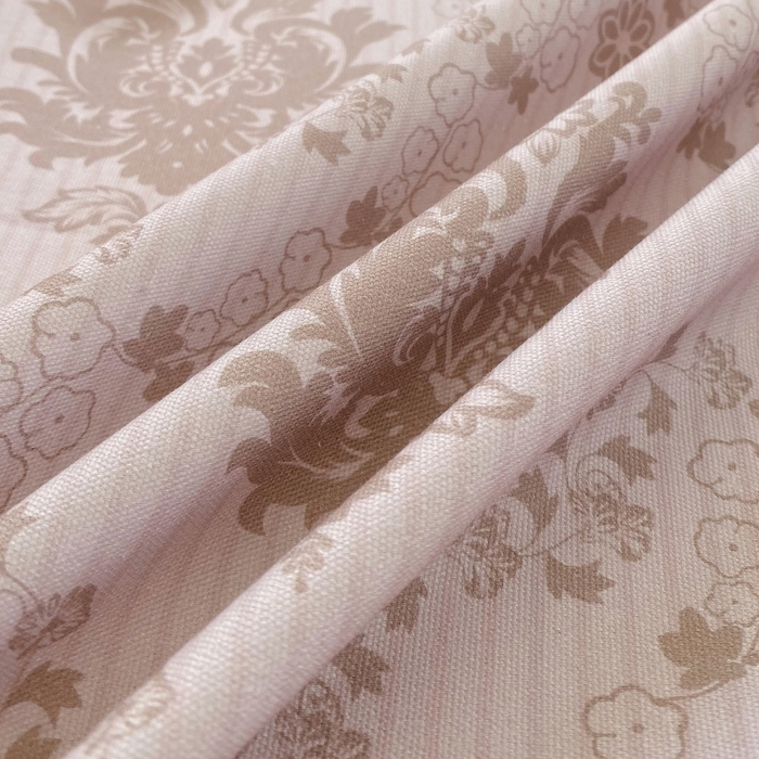 91家纺网 家纺一手货源 找家纺 慕尚家纺 2025新款全棉纯棉老粗布花卉床单款凉席席子 花开富贵-驼