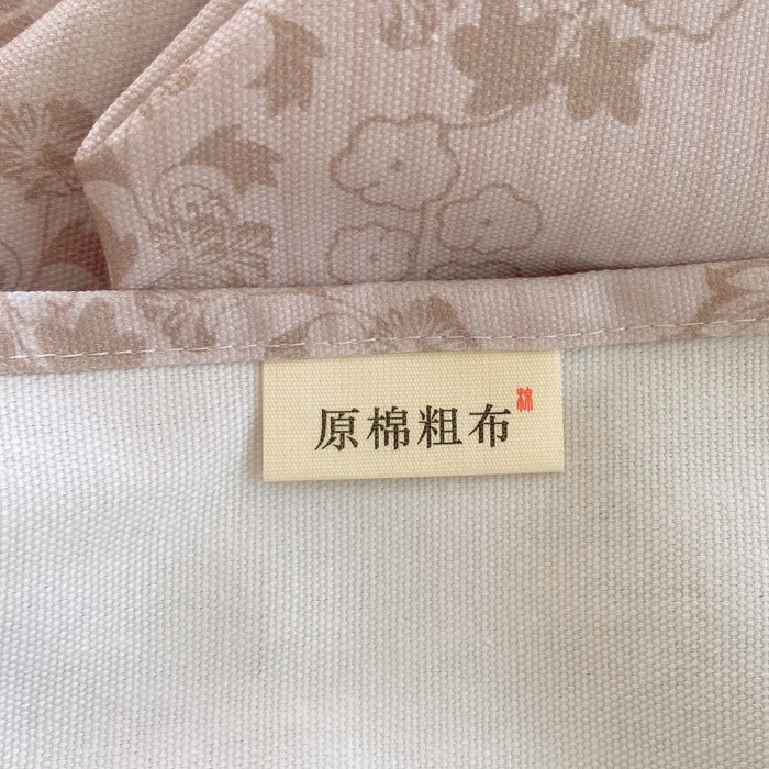 91家纺网 家纺一手货源 找家纺 慕尚家纺 2025新款全棉纯棉老粗布花卉床单款凉席席子 花开富贵-驼