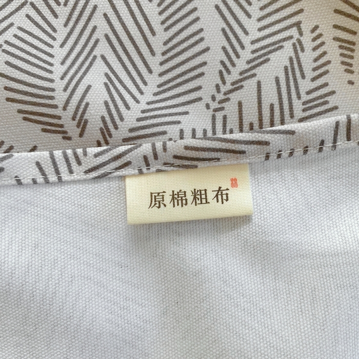 91家纺网 家纺一手货源 找家纺 慕尚家纺 2025新款全棉纯棉老粗布花卉床单款凉席席子 兰羽-叶韵