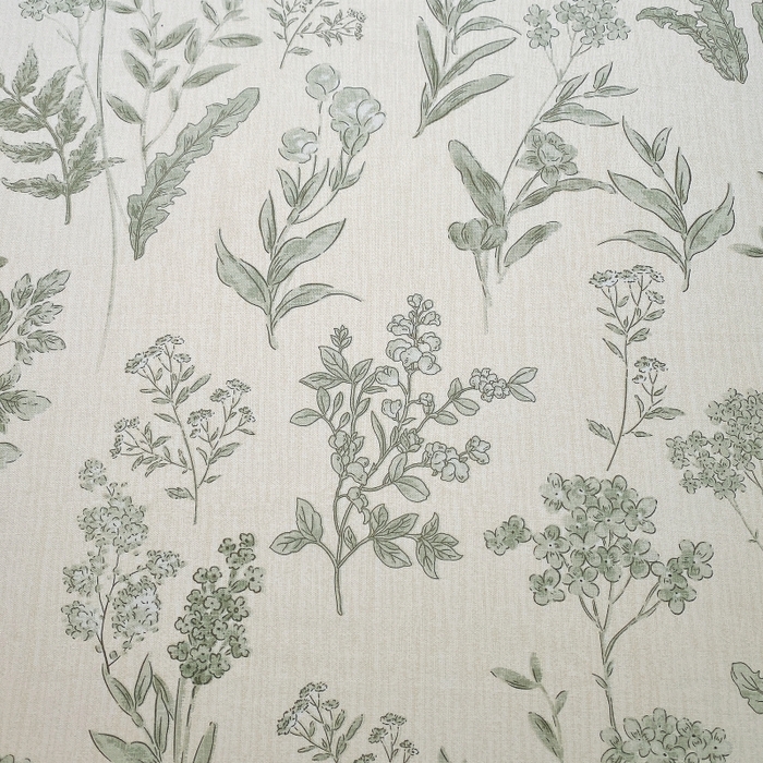 91家纺网 家纺一手货源 找家纺 慕尚家纺 2025新款全棉纯棉老粗布花卉床单款凉席席子 绿野