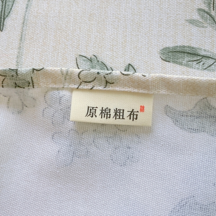 91家纺网 家纺一手货源 找家纺 慕尚家纺 2025新款全棉纯棉老粗布花卉床单款凉席席子 绿野