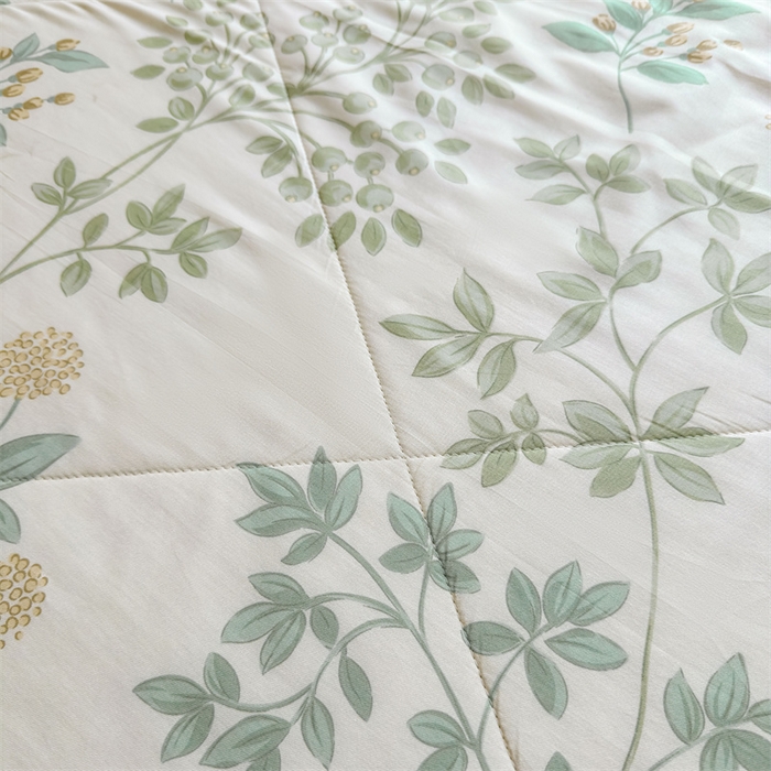 91家纺网 家纺一手货源 找家纺 小石头家纺 2025新款里外全棉A类纯棉棉花小碎花夏被包质检=买家秀 香草花梦