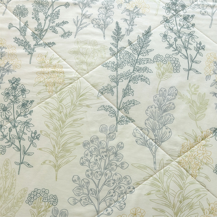 91家纺网 家纺一手货源 找家纺 小石头家纺 2025新款里外全棉A类纯棉棉花小碎花夏被包质检=买家秀 热带风情