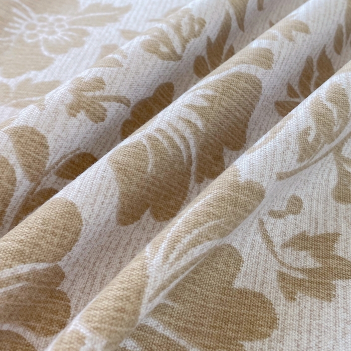 91家纺网 家纺一手货源 找家纺 慕尚家纺 2025新款全棉纯棉老粗布花卉床单款凉席席子 青花-黄