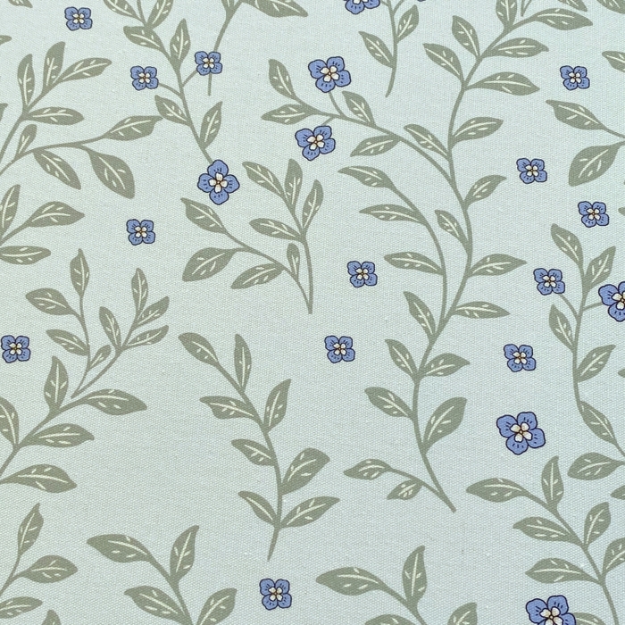 91家纺网 家纺一手货源 找家纺 慕尚家纺 2025新款全棉纯棉老粗布花卉床单款凉席席子 幸运草