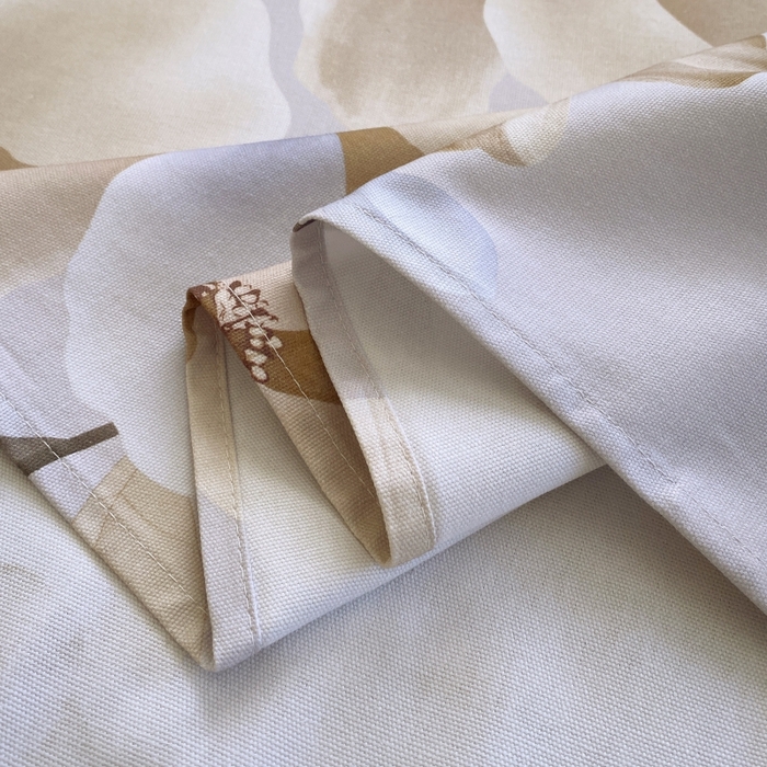 91家纺网 家纺一手货源 找家纺 慕尚家纺 2025新款全棉纯棉老粗布花卉床单款凉席席子 秀雅