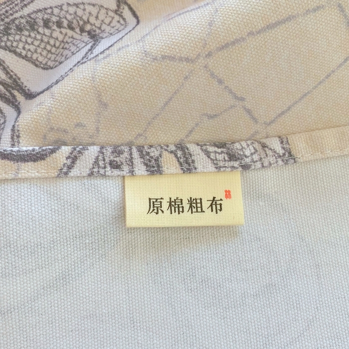 91家纺网 家纺一手货源 找家纺 慕尚家纺 2025新款全棉纯棉老粗布花卉床单款凉席席子 约定