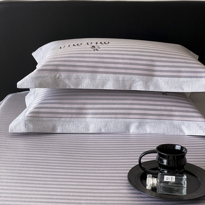 91家纺网 家纺一手货源 找家纺 由有家居 2025新款轻奢7A高精密抗菌可水洗色织提花进口刺绣冰丝凉席-森恋 森恋-粉