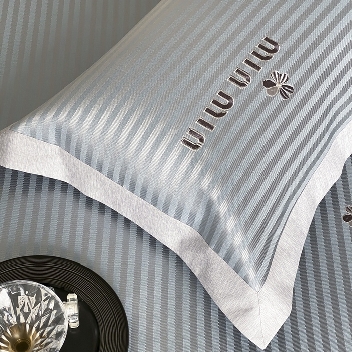 91家纺网 家纺一手货源 找家纺 由有家居 2025新款轻奢7A高精密抗菌可水洗色织提花进口刺绣冰丝凉席-森恋 森恋-绿