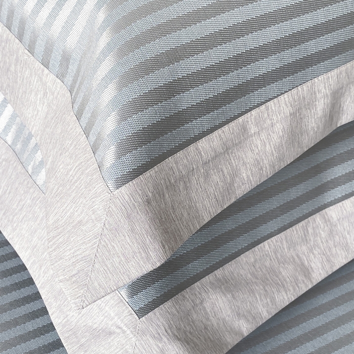 91家纺网 家纺一手货源 找家纺 由有家居 2025新款轻奢7A高精密抗菌可水洗色织提花进口刺绣冰丝凉席-森恋 森恋-绿