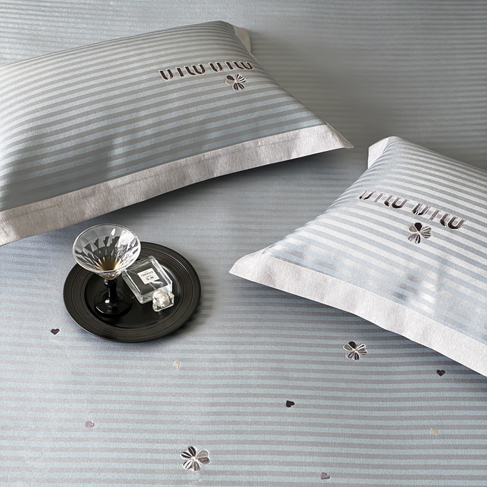 91家纺网 家纺一手货源 找家纺 由有家居 2025新款轻奢7A高精密抗菌可水洗色织提花进口刺绣冰丝凉席-森恋 森恋-绿