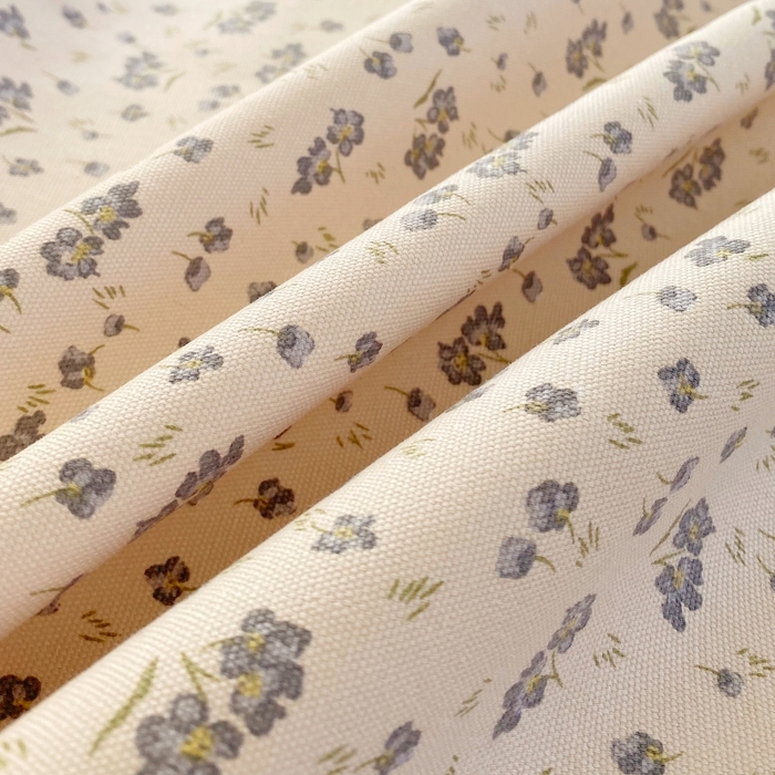 91家纺网 家纺一手货源 找家纺 慕尚家纺 2025新款全棉纯棉老粗布花卉床单款凉席席子 紫韵