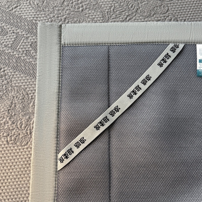 91家纺网 家纺一手货源 找家纺 怡源梦 2025新款A类高分子凉感席席子-巴黎世家系列 巴黎世家 灰色