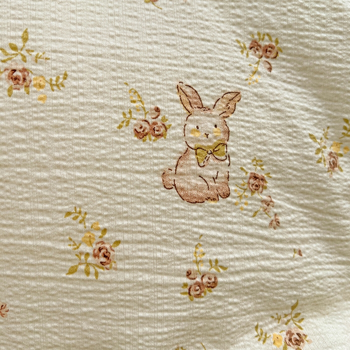 91家纺网 家纺一手货源 找家纺 名品家纺 2025新款云感皱皱双层纱四件套 晴天