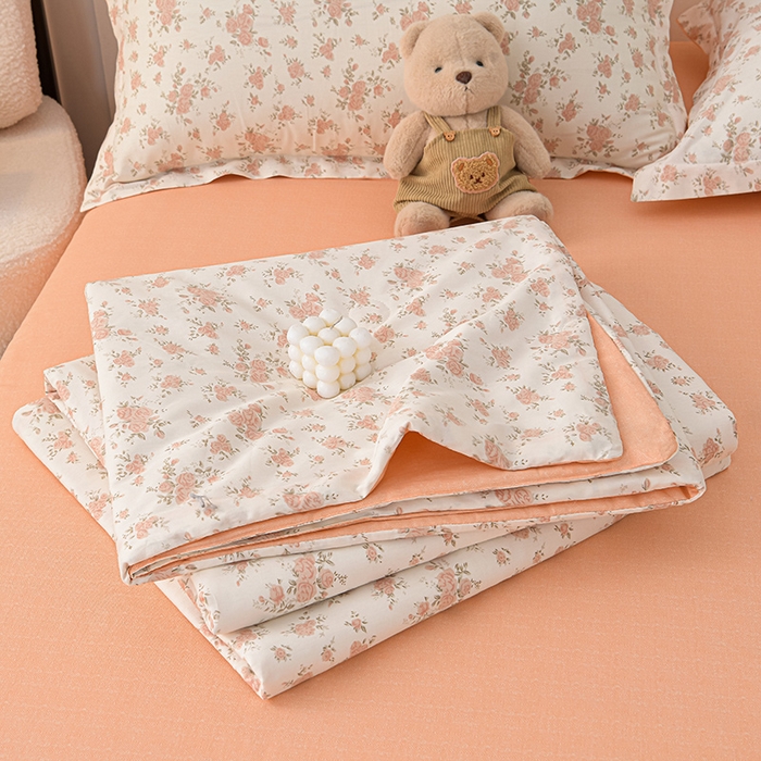 绘萱家居 2025新款 100%全棉纯棉印花夏被四件套【 花型持续更新】 X春日之花