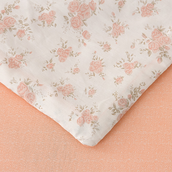 91家纺网 家纺一手货源 找家纺 绘萱家居 2025新款 100%全棉纯棉印花夏被四件套【 花型持续更新】 X春日之花