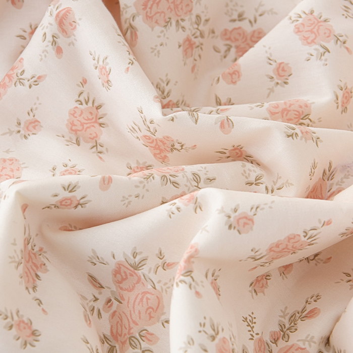 91家纺网 家纺一手货源 找家纺 绘萱家居 2025新款 100%全棉纯棉印花夏被四件套【 花型持续更新】 X春日之花