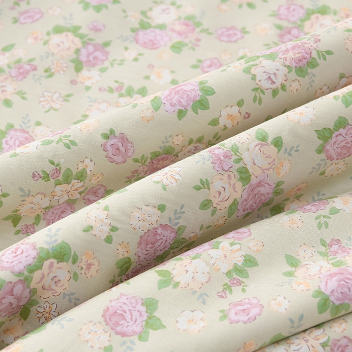 91家纺网 家纺一手货源 找家纺 绘萱家居 2025新款 100%全棉纯棉印花夏被四件套【 花型持续更新】 X点点繁花