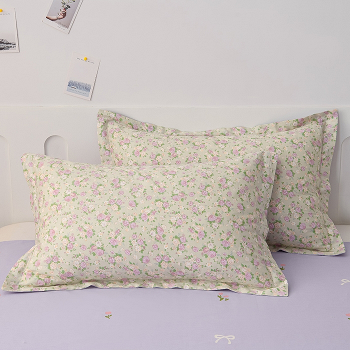 91家纺网 家纺一手货源 找家纺 绘萱家居 2025新款 100%全棉纯棉印花夏被四件套【 花型持续更新】 X点点繁花