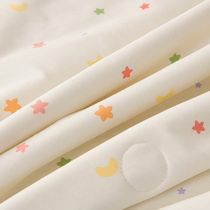 91家纺网 家纺一手货源 找家纺 绘萱家居 2025新款 100%全棉纯棉印花夏被四件套【 花型持续更新】 X繁星