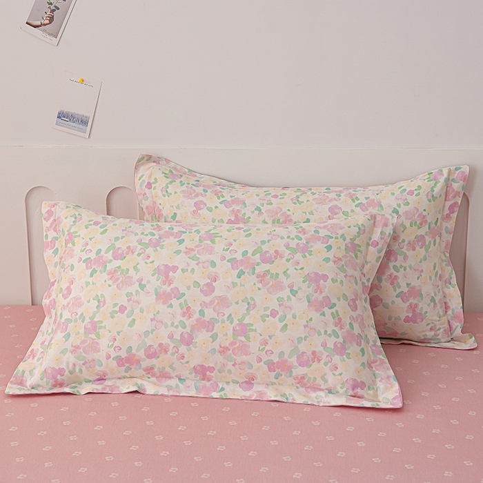 91家纺网 家纺一手货源 找家纺 绘萱家居 2025新款 100%全棉纯棉印花夏被四件套【 花型持续更新】 X花夏