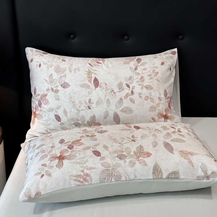 91家纺网 家纺一手货源 找家纺 慕晨 2025新款莱赛尔天丝数码印花四件套莱赛尔夏被四件套天丝夏凉被直播热款夏被被子被芯 藏幽 绿