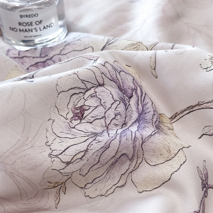 91家纺网 家纺一手货源 找家纺 慕晨 2025新款莱赛尔天丝数码印花四件套莱赛尔夏被四件套天丝夏凉被直播热款夏被被子被芯 韵眠 玉