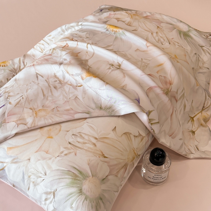 91家纺网 家纺一手货源 找家纺 慕晨 2025新款莱赛尔天丝数码印花四件套莱赛尔夏被四件套天丝夏凉被直播热款夏被被子被芯 芷韵 玉