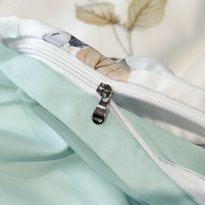 91家纺网 家纺一手货源 找家纺 慕晨 2025新款莱赛尔天丝数码印花四件套莱赛尔夏被四件套天丝夏凉被直播热款四件套 阡陌