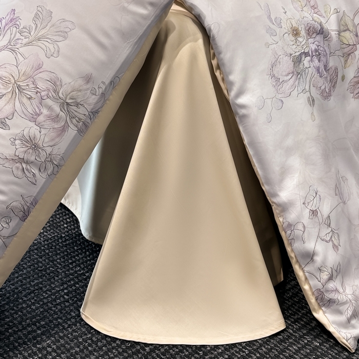 91家纺网 家纺一手货源 找家纺 慕晨 2025新款莱赛尔天丝数码印花四件套莱赛尔夏被四件套天丝夏凉被直播热款四件套 韵眠 玉