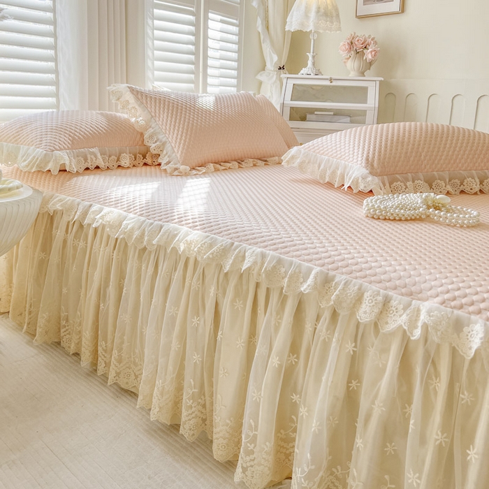 91家纺网 家纺一手货源 找家纺 恋尚 2025新款立体裸睡凉感冰豆豆席豆豆夏被夏凉被空调被四件套-伊米（控价265起） 伊米-清新玉