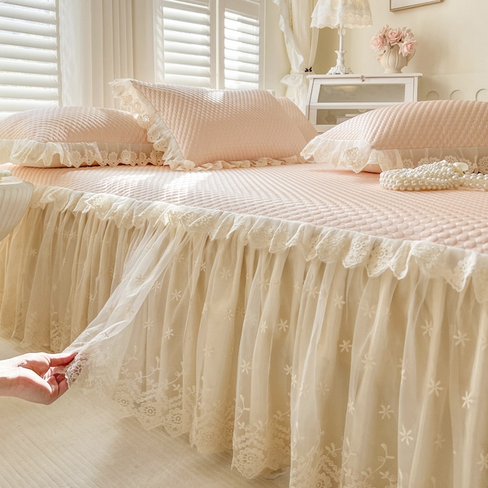 91家纺网 家纺一手货源 找家纺 恋尚 2025新款立体裸睡凉感冰豆豆席豆豆夏被夏凉被空调被四件套-伊米（控价265起） 伊米-清新玉