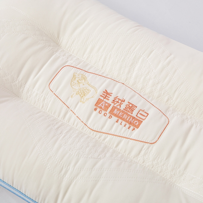 91家纺网 家纺一手货源 找家纺 （总）木子晗 2025新款羊绒蛋白枕头枕芯头天丝蛋白枕头枕芯