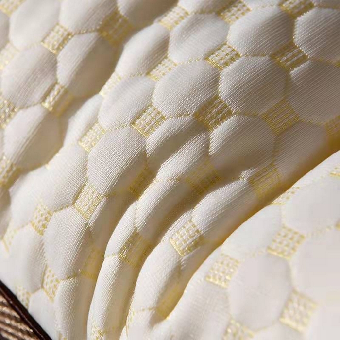 91家纺网 家纺一手货源 找家纺 （总）木子晗 2025新款颈椎护颈针织棉泡泡枕头枕芯