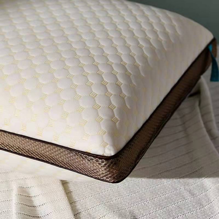 91家纺网 家纺一手货源 找家纺 （总）木子晗 2025新款颈椎护颈针织棉泡泡枕头枕芯