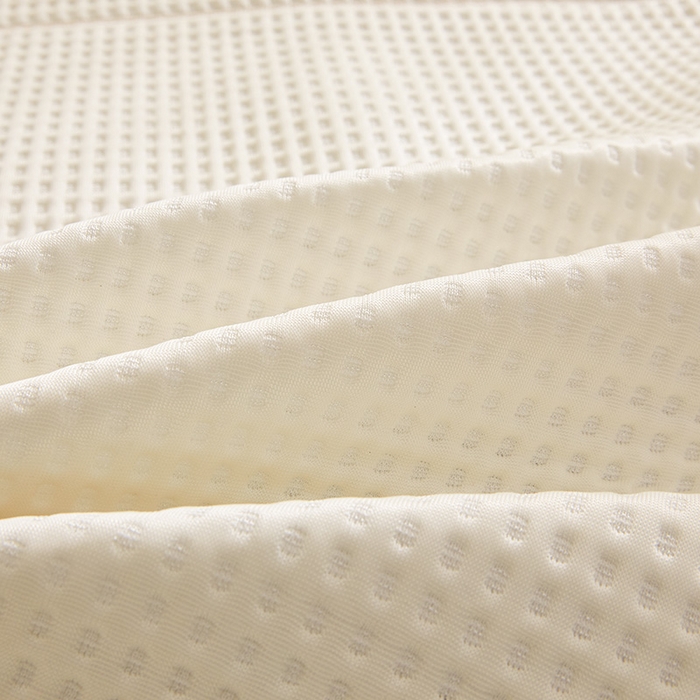 91家纺网 家纺一手货源 找家纺 全季家居 2025新款A类乙纶PE家族系列刺绣凉豆豆席凉席席子 熊猫家族-米黄-床笠款