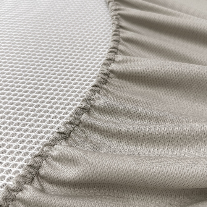 91家纺网 家纺一手货源 找家纺 全季家居 2025新款A类乙纶PE卡通系列凉豆豆席凉席席子 元气南瓜-浅咖-床笠款