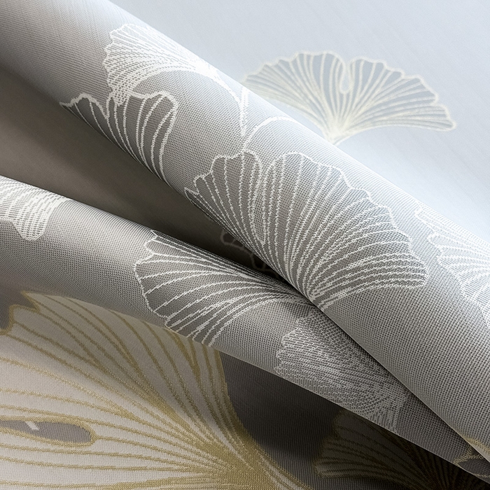 91家纺网 家纺一手货源 找家纺 全季家居 2025新款5A乙纶全PE花卉轻奢提花凉感软凉席席子 漫香银杏 床席