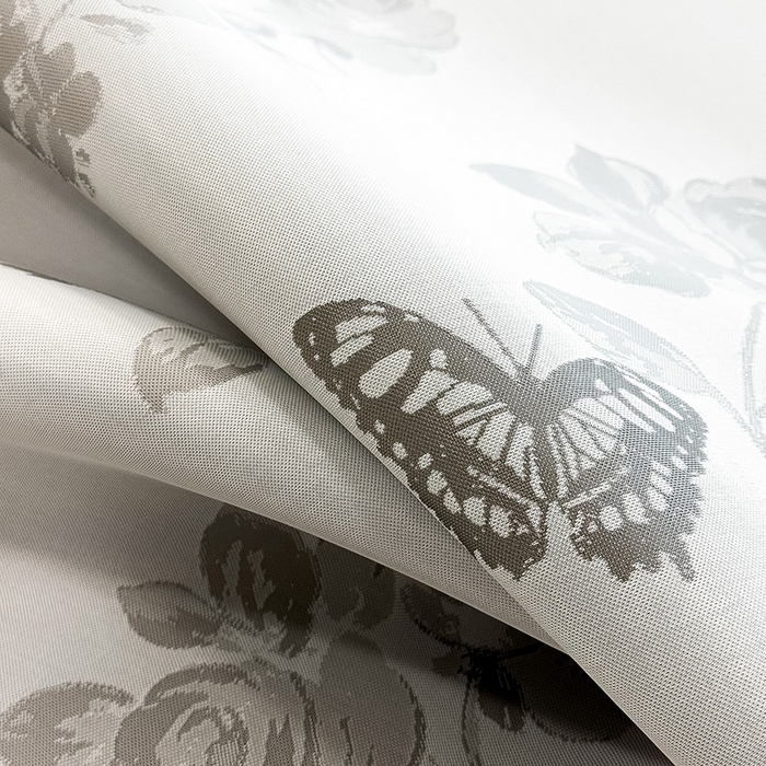 91家纺网 家纺一手货源 找家纺 全季家居 2025新款5A乙纶全PE花卉轻奢提花凉感软凉席席子 玫瑰蝶影 床席