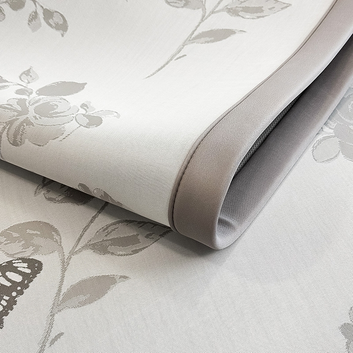 91家纺网 家纺一手货源 找家纺 全季家居 2025新款5A乙纶全PE花卉轻奢提花凉感软凉席席子 玫瑰蝶影 床席