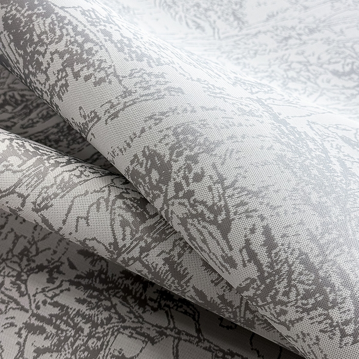 91家纺网 家纺一手货源 找家纺 全季家居 2025新款5A乙纶全PE花卉轻奢提花凉感软凉席席子 莫奈-浅灰 床席