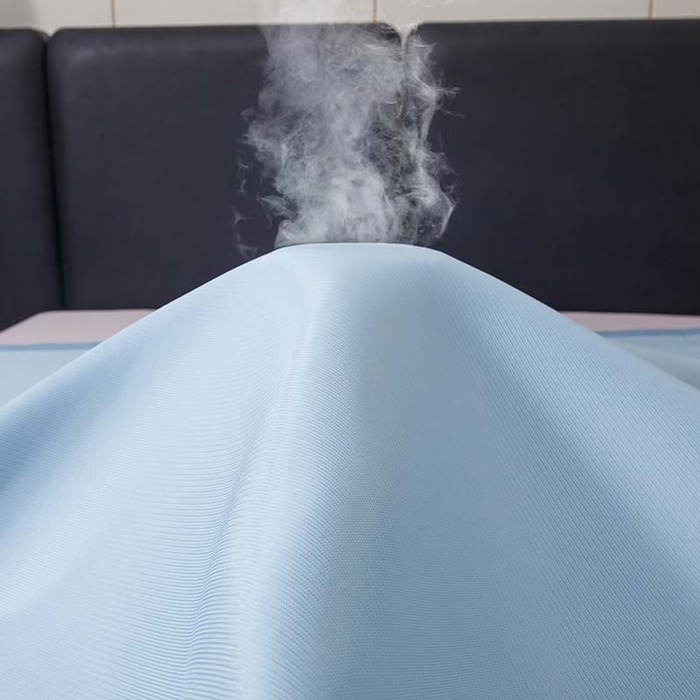 91家纺网 家纺一手货源 找家纺 全季家居 2025春夏新款A类碳光萌趣熊猫刺绣单枕套 枕套单件 天蓝