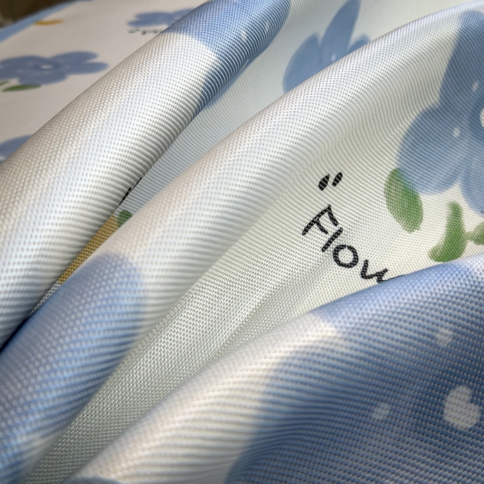 91家纺网 家纺一手货源 找家纺 全季家居 2025春夏新款A类拼边数码印花单枕套 枕套单件 花朵