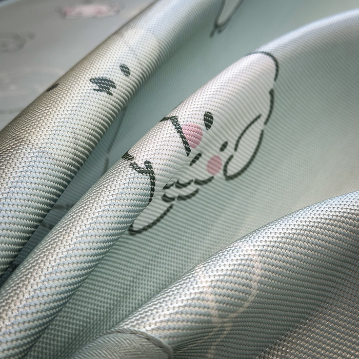 91家纺网 家纺一手货源 找家纺 全季家居 2025春夏新款A类拼边数码印花单枕套 枕套单件 萌萌狗