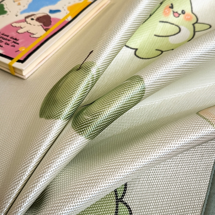 91家纺网 家纺一手货源 找家纺 全季家居 2025春夏新款A类小清新数码印花单枕套 枕套单件 苹果恐龙